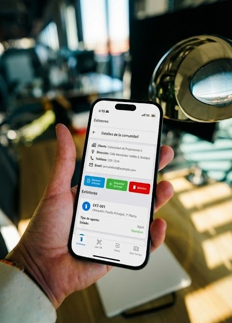 ComunidadTech mobile app interface